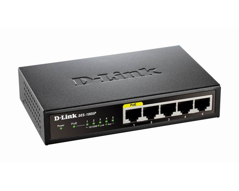 D-Link DES-1005P Switch