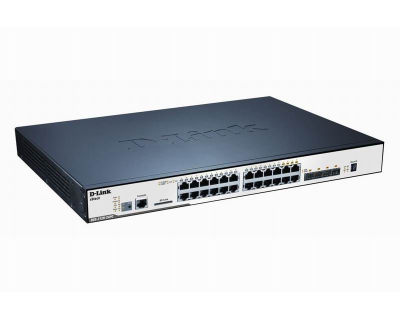D-Link DGS-3120-24PC/SI PoE Switch